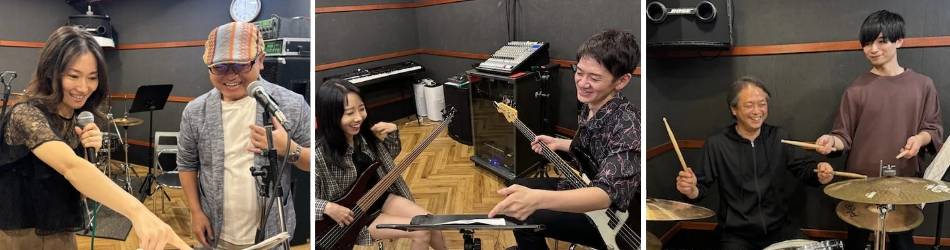 BECKアキバは2F3Fに リハーサルスタジオ リハスタがあるので練習や教室を開くことができます。スケジュール の空き状況をご確認ください。