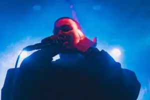 飛び入りライブしてくれたシンガポールのラッパー